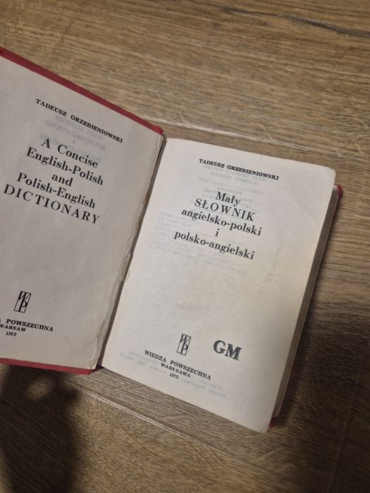 Słownik angielsko-polski 1973r.
