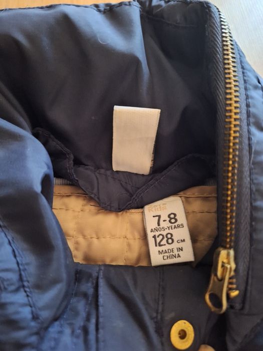 Casaco Zara para criança 128 cm