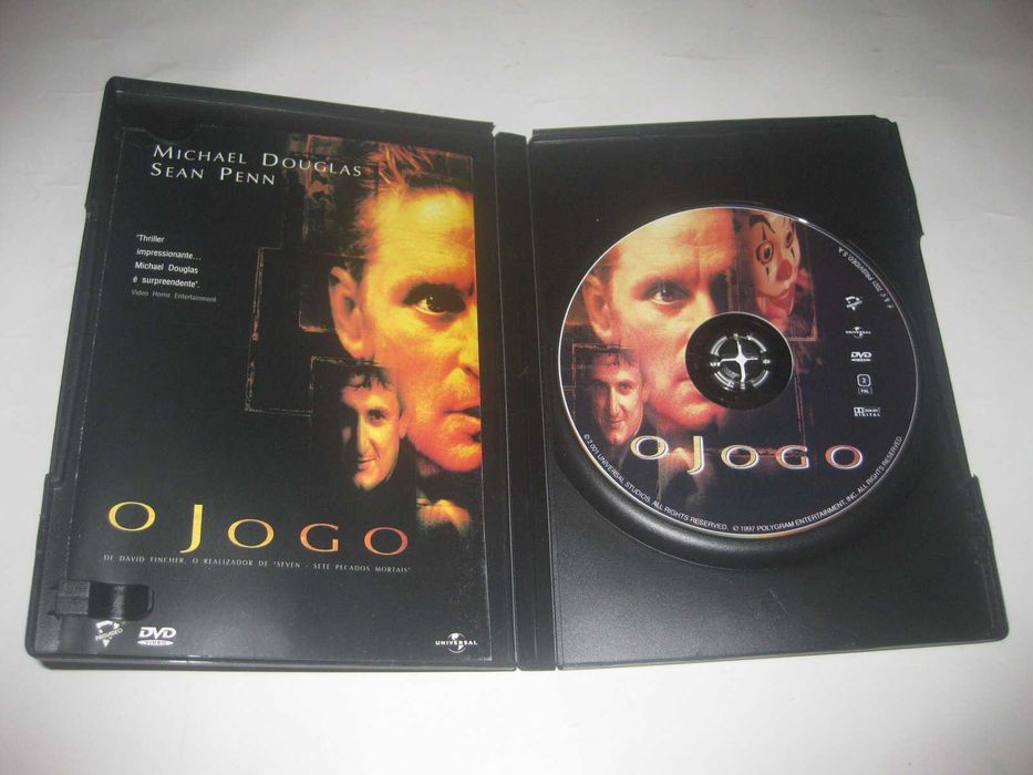 DVD "O Jogo" com Michael Douglas