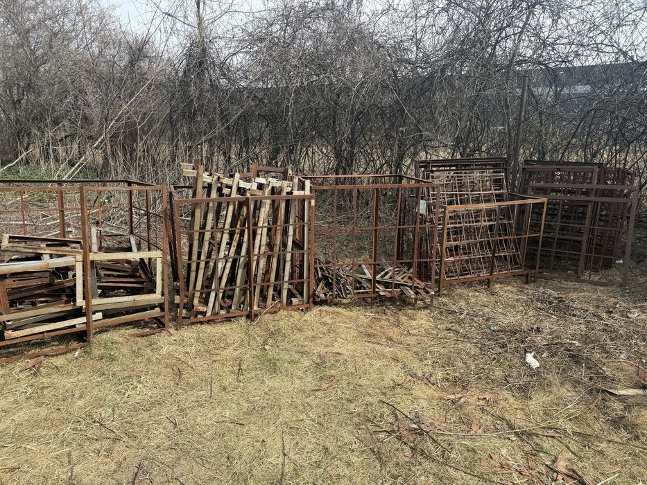 Gruba stal kosze kątowniki