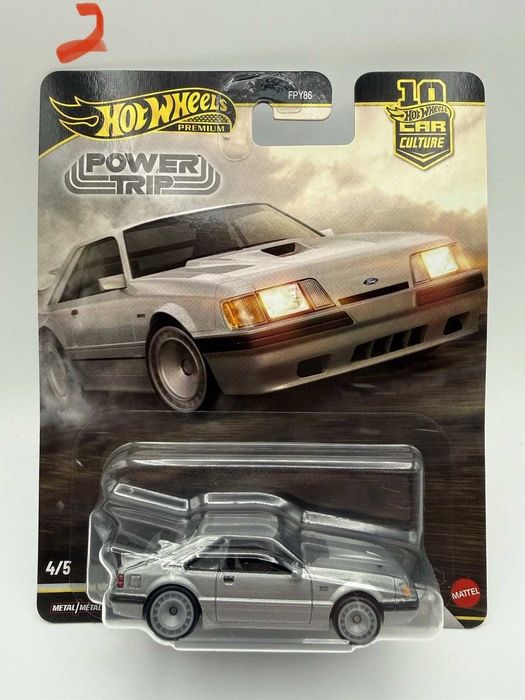 1/64 ´84 ford mustang svo (hot wheels premium power trip)