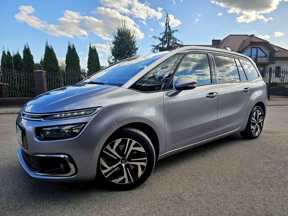 Citroën C4 Grand Picasso 2018r 2.0HDI Najbogatsza wersja  Masaże, skóra, panorama asystenty itd