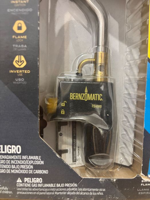 Bernozmatic TS4000 palnik + pełna butla MAP