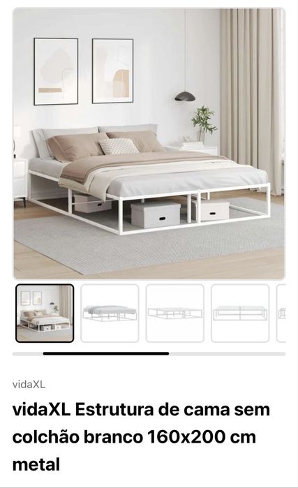 Cama de Metal 160x200