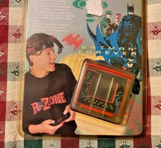 TIGER R-ZONE Game Play Cartridge BATMAN FOREVER Novo selado