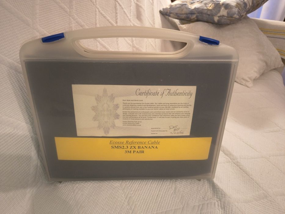 Kable/ przewody głośnikowe Ecosse Reference SMS 2.3  monocrystal 2x3m