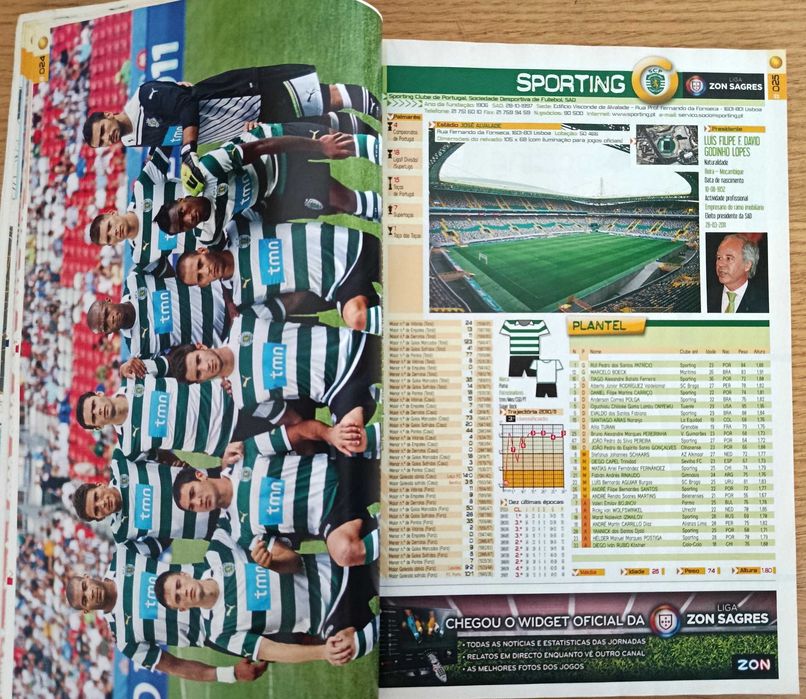Cadernos de A Bola - época de 2011-12