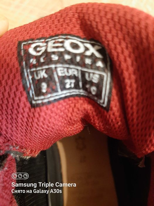 Деми чобітки для хлопчика Geox