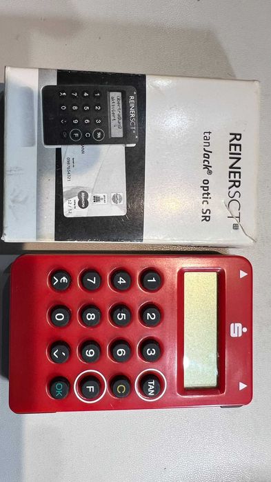 REINER SCT tan Jack optic SR generator kodów bankowych kart