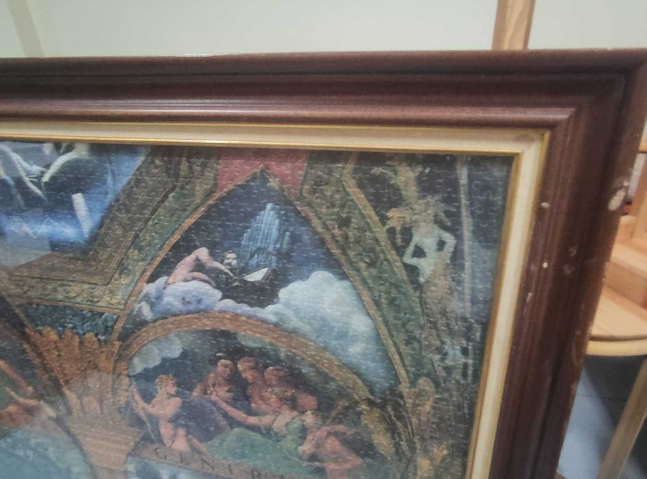 Puzzle 5000 peças, emoldurado