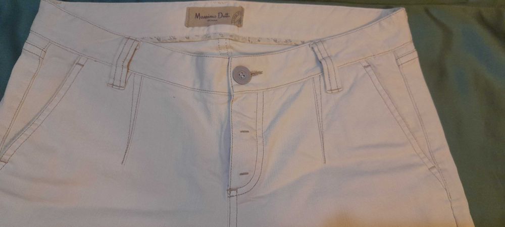 Calças bejes massimo dutti