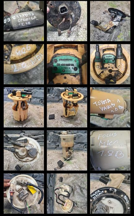 Колба бензонасосу топлевний насос Mazda Nissan VW Peugeot Fiat Suzuki