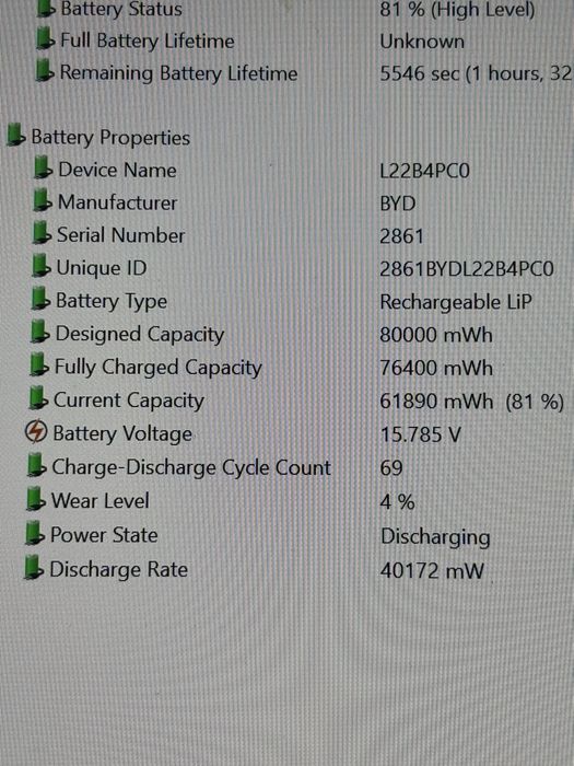 Lenovo Legion Pro 5 240Hz / i5-13500HX / 32GB / 512GB / RTX 4060 8GB