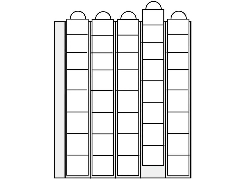 Karty na monety SAFE Premium 40 X 25 mm
