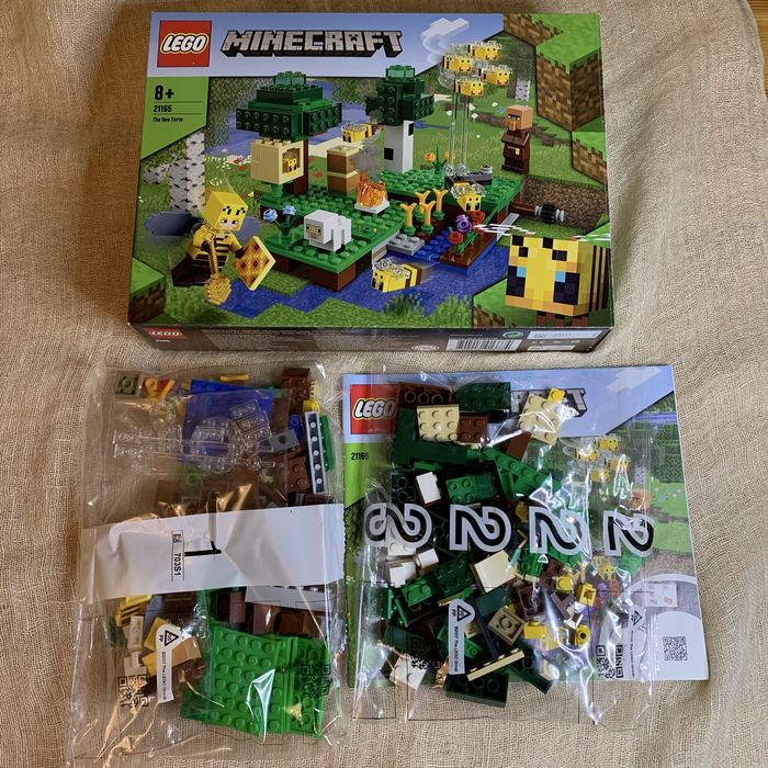 Lego minecraft 21165 Конструктор Лего Майнкрафт Пасіка: 1 100 грн ...
