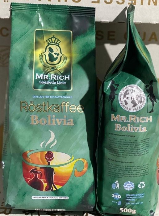 Кофе в зернах Mr.Rich "Bolivia" (Боливия) 500гр. Опт и розница
