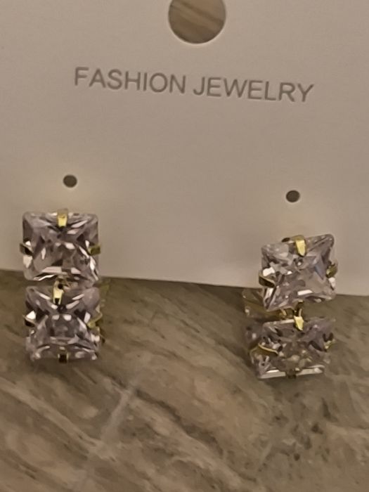 Kolczyki kryształki