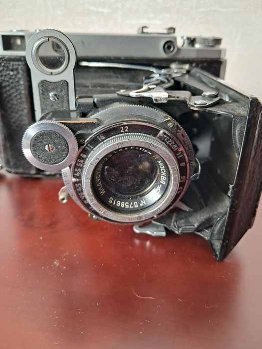 Фотоапарат Москва-4, повністю робочий, 50–60-ті, ретро