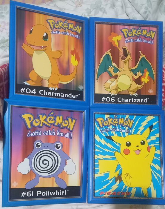 Pokemon   Quadros oficiais  vintage