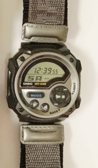Часы Casio MP3 WMP-1 JAPAN годинник касіо з мр3 плеером вінтаж ретро