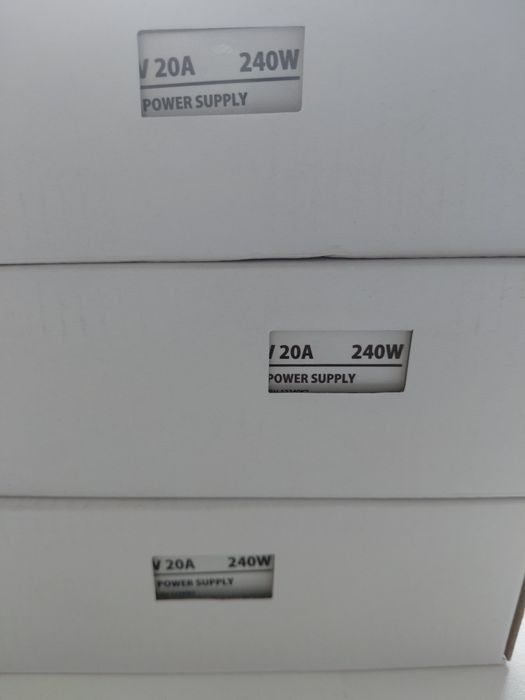 Блок живлення JINBO 240 Вт 220В AC/12В DC IP20 відкритий (JLV-12240K)