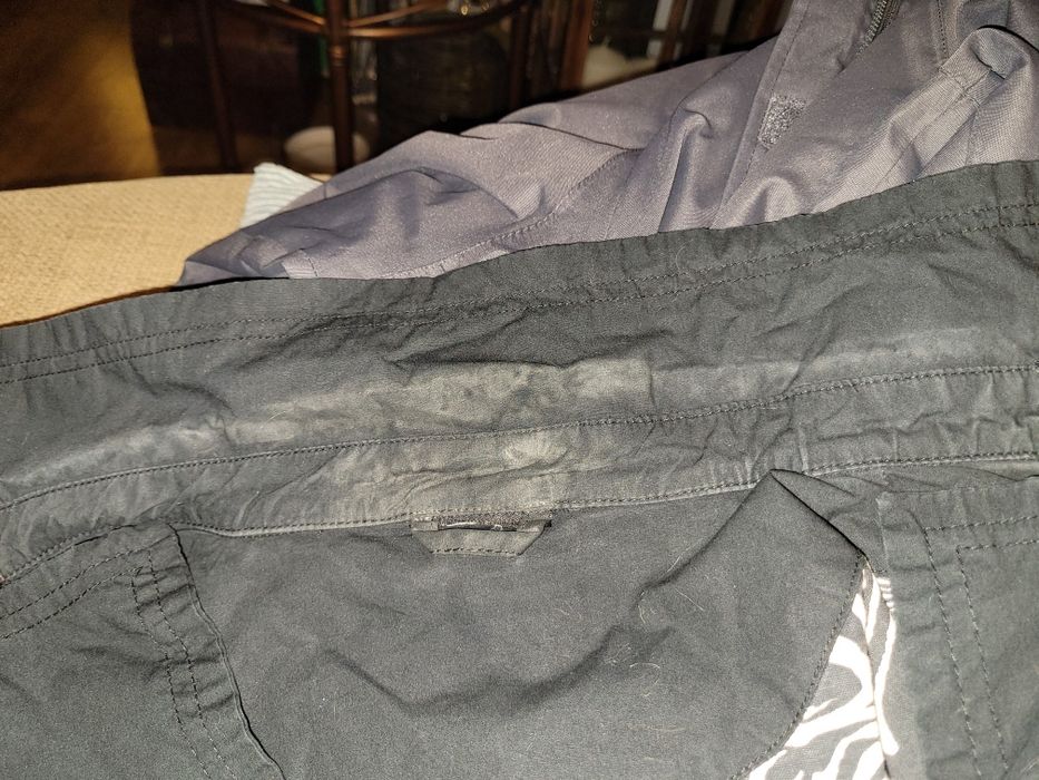 Fajny płaszcz czarny bawełna