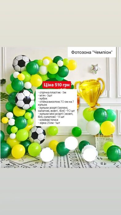 Фотозона из шаров на день рождения 1 годик 2 3 4 5 6 7 8 9 10 11 лет