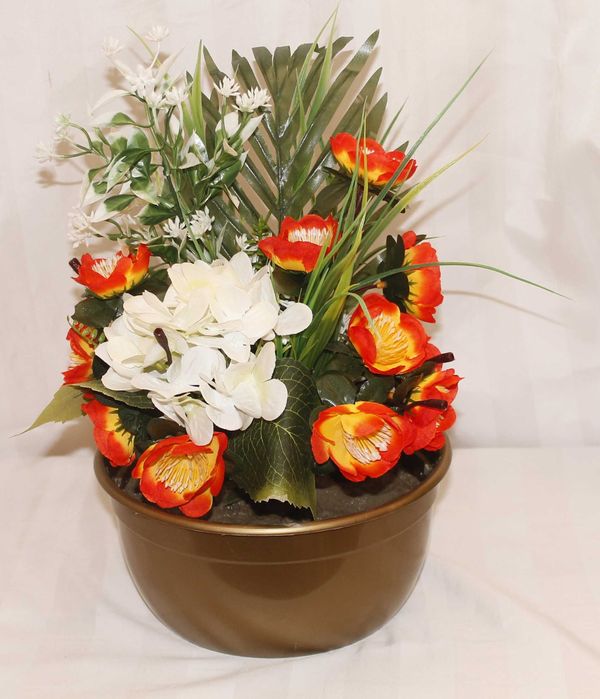 Bukiet sztuczny na grób