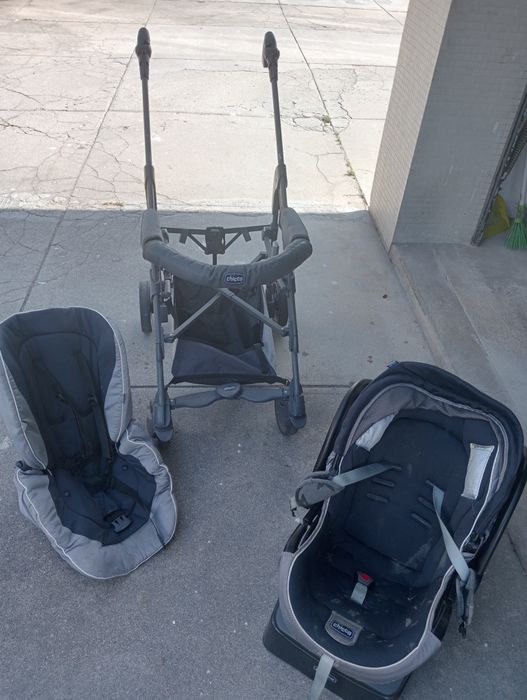 Trio carrinho de bebê