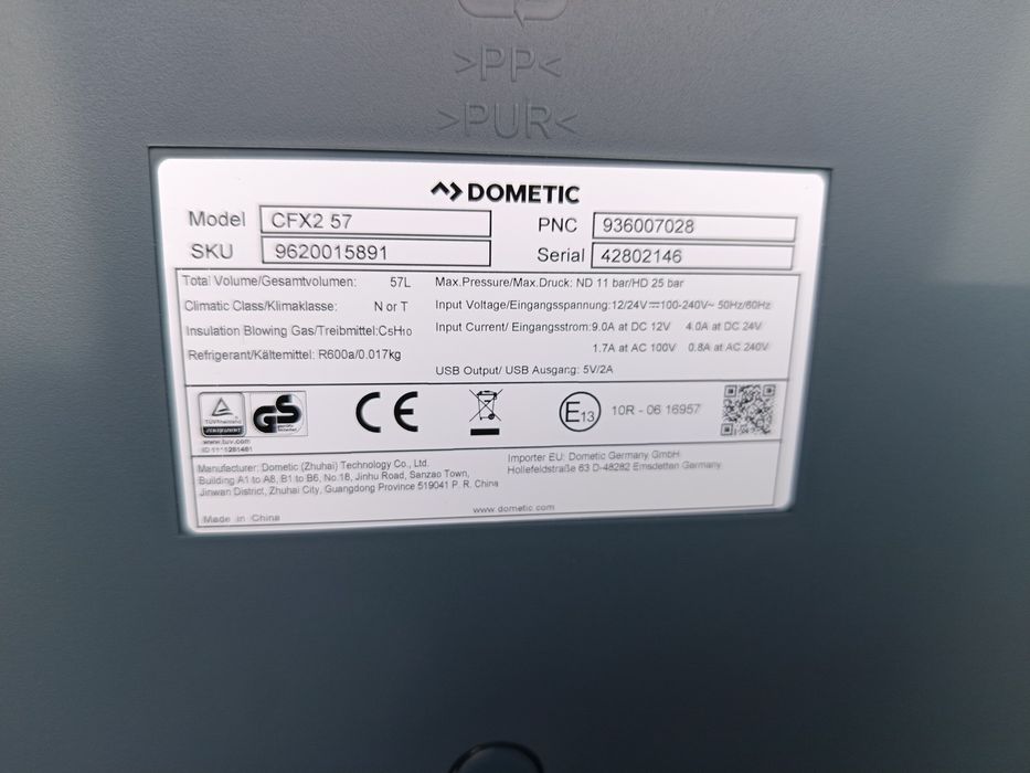 DOMETIC CFX2 45 - nowa lodówka  turystyczna przenośna