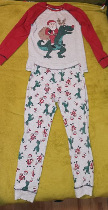 Zestaw piżama świąteczna 122/128