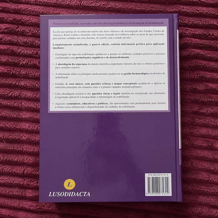 Livro de Enfermagem de Reabilitação – 4ª Edição