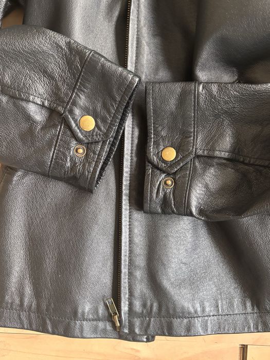 Шкіряна курта чоловіча XL