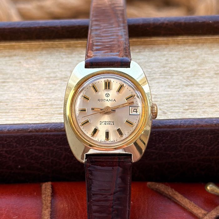Rodania Automatic. Rzadki, vintage'owy szwajcarski zegarek z lat 60