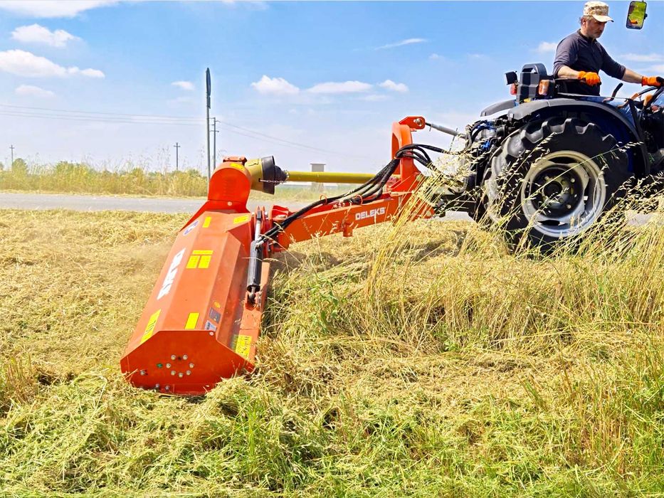 Roçadora 1.3m GIRAFFA-130-p/trator 40-70cv-Cardã Homocinético INCLUIDO