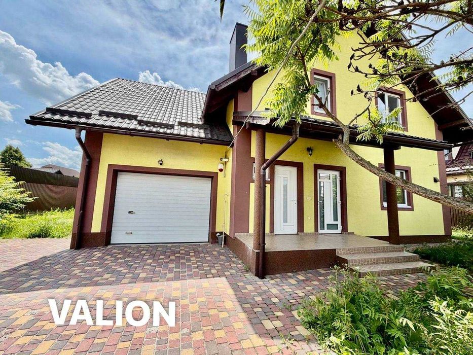 УКОМПЛЕКТОВАНИЙ Будинок 2-х пов 204 кв.м на 6 сот з БАНЯ, ГАРАЖ- каміном та ГАЗ