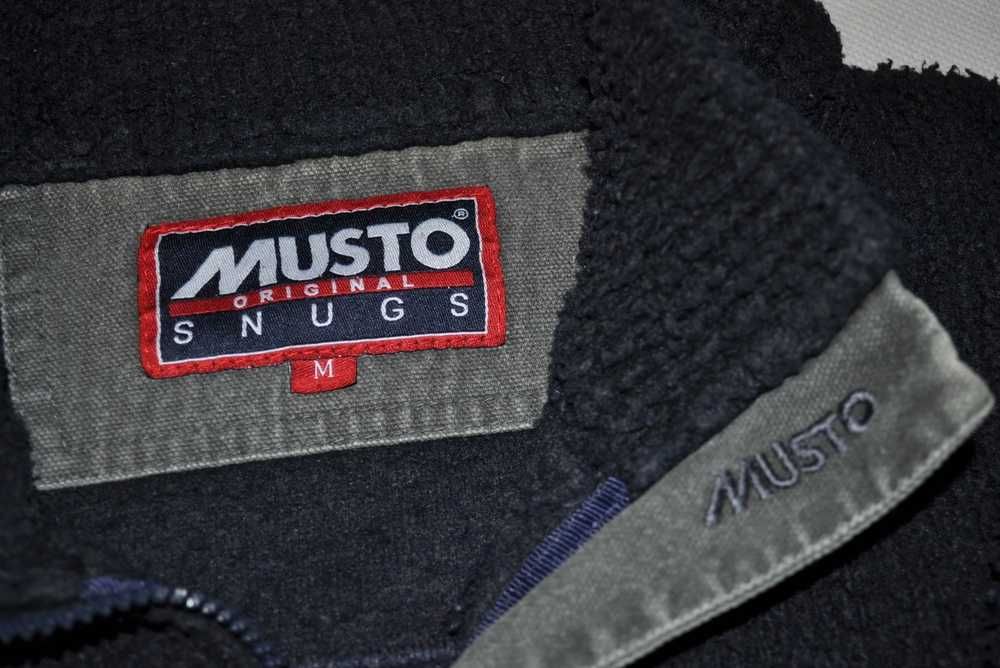 MUSTO SNUGS M bluza męska gruba ciepła vintage rs2v