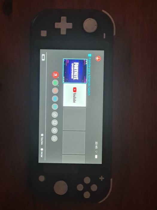 Nintendo Switch Lite Cinzento