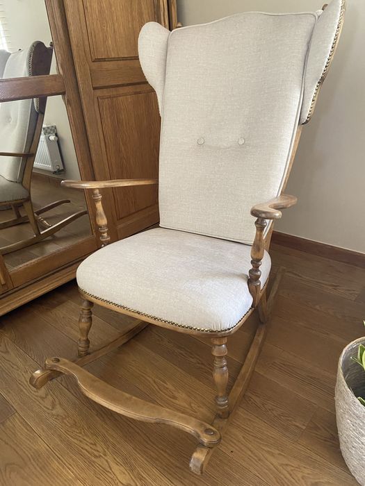 Fotel bujany , po renowacji