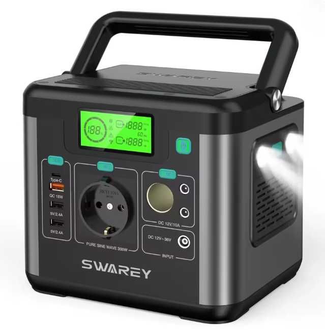 Зарядная станция для квартиры Swarey 600Вт зарядна станція для будинку