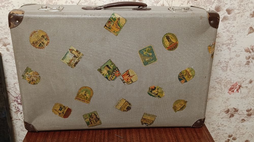 Чемодан винтаж 60х