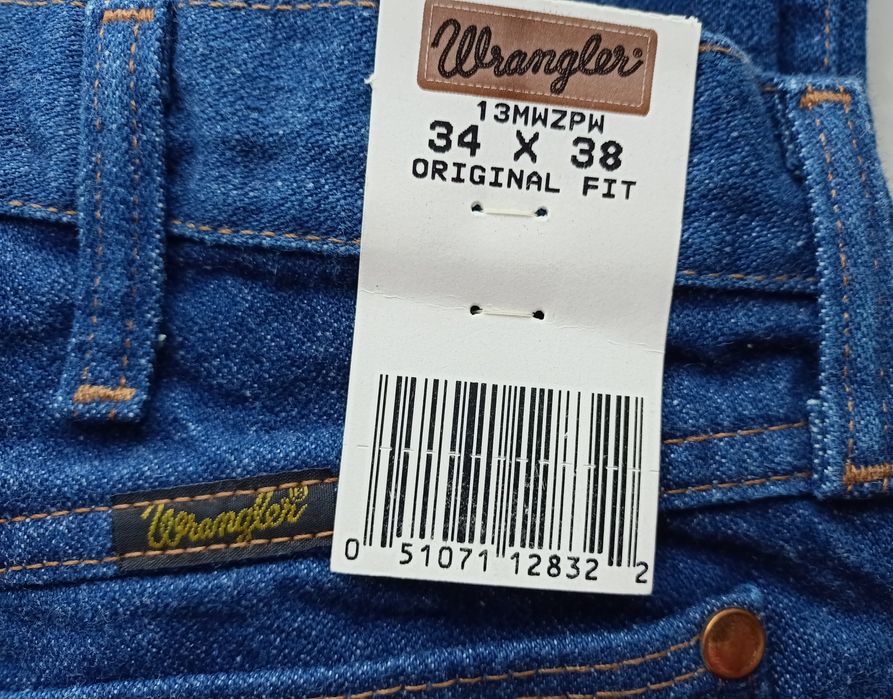 WRANGLER 13MWZ  Винтажные джинсы 34х38 made in USA