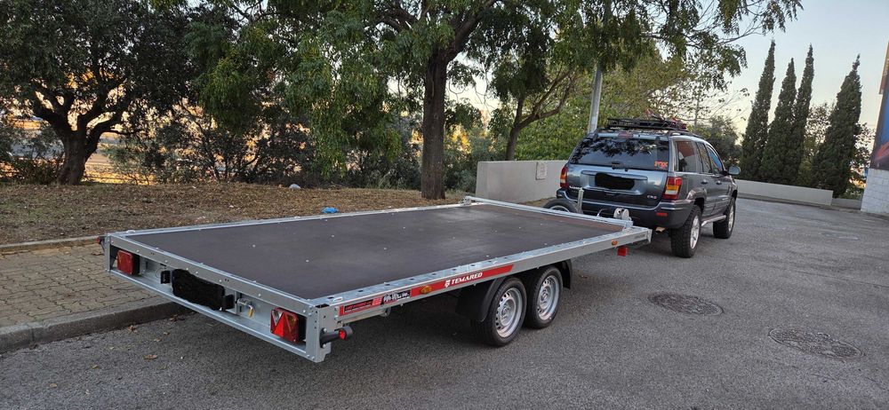 Aluguer de atrelado \ porta carros\ reboque \ plataforma multi usos