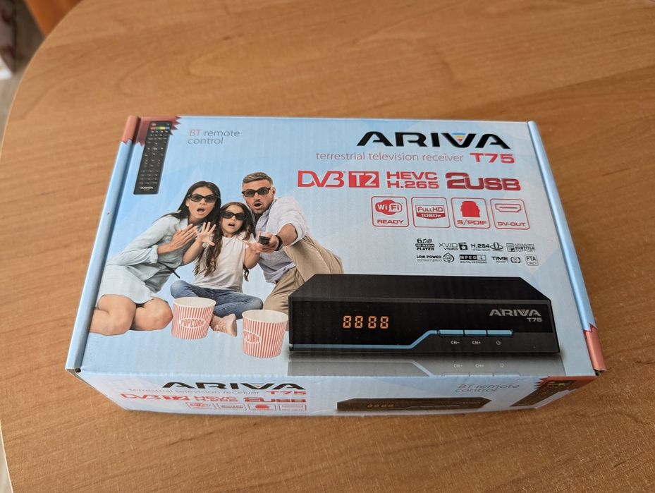 Dekoder DVB-T2 - ARIVA T75