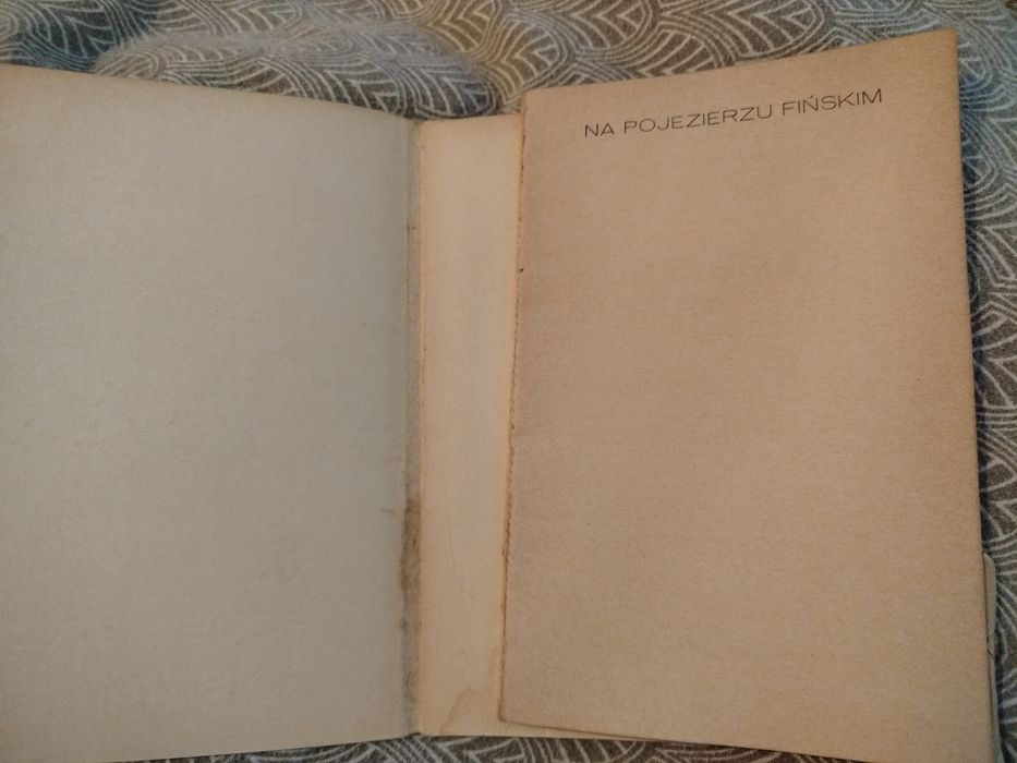 Na pojezierzu fińskim książka stara