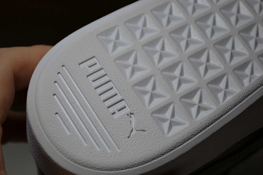 puma vikky stacked l 40р кроссовки сникерсы кожаные оригинал