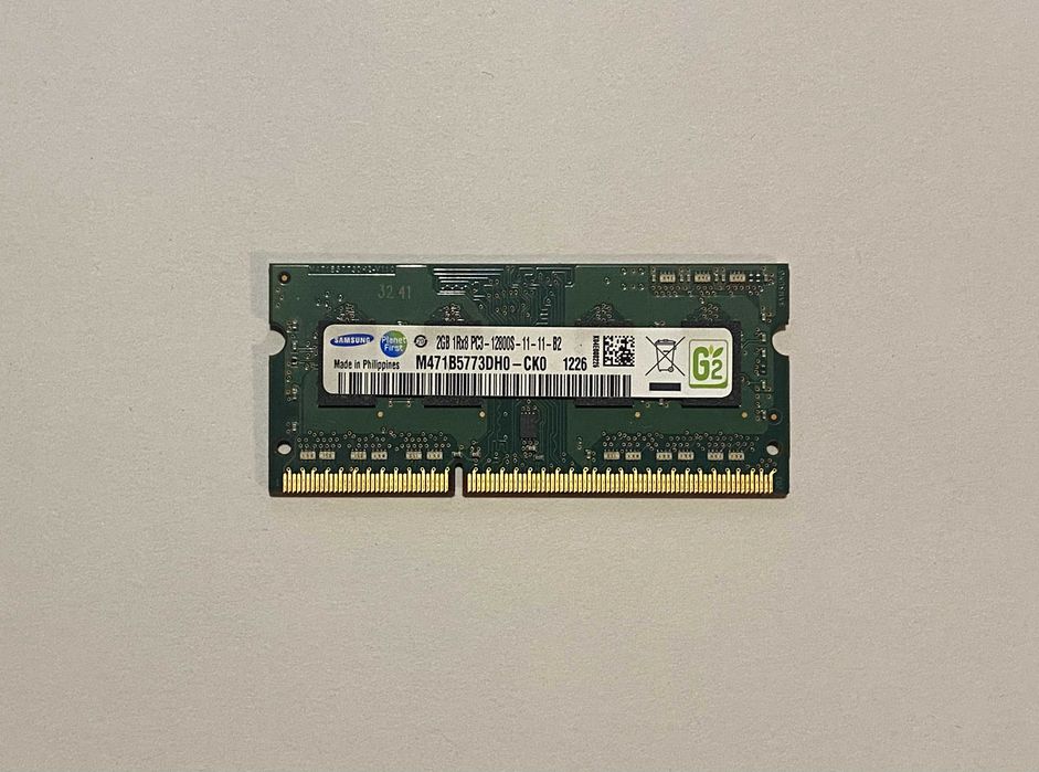 Samsung 2GB RAM DDR3 CL11 PC3-12800S M471B5773DH0-CK0