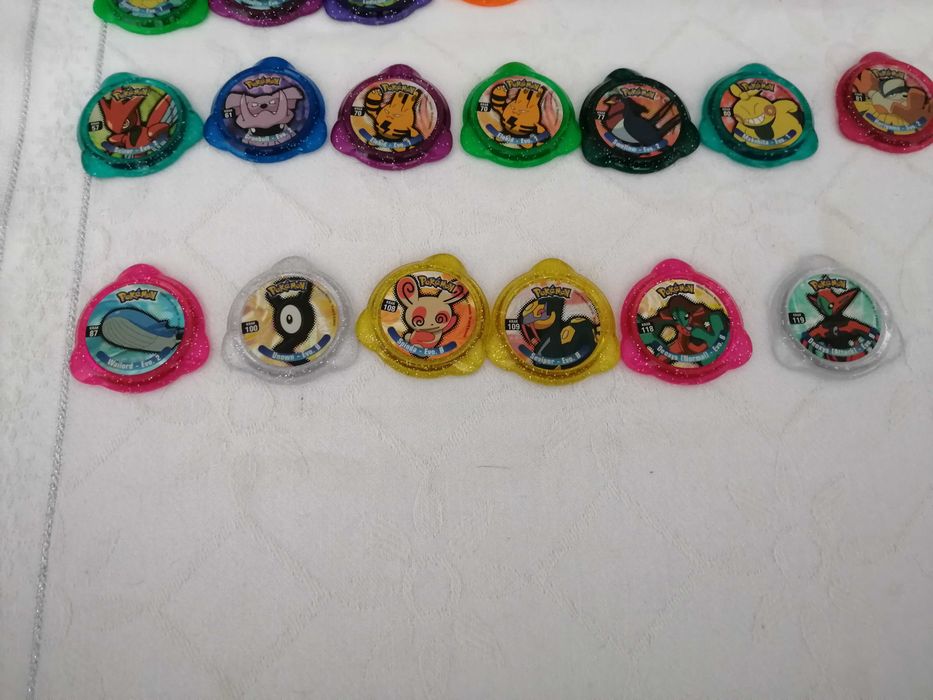 Tazos pokemon kraks