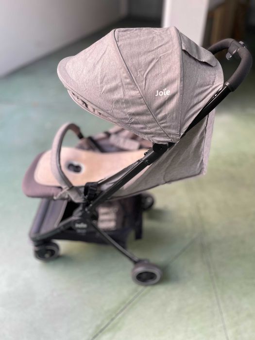 Carrinho Joiei Pact Ember + Capa Chuva + Aeromoov