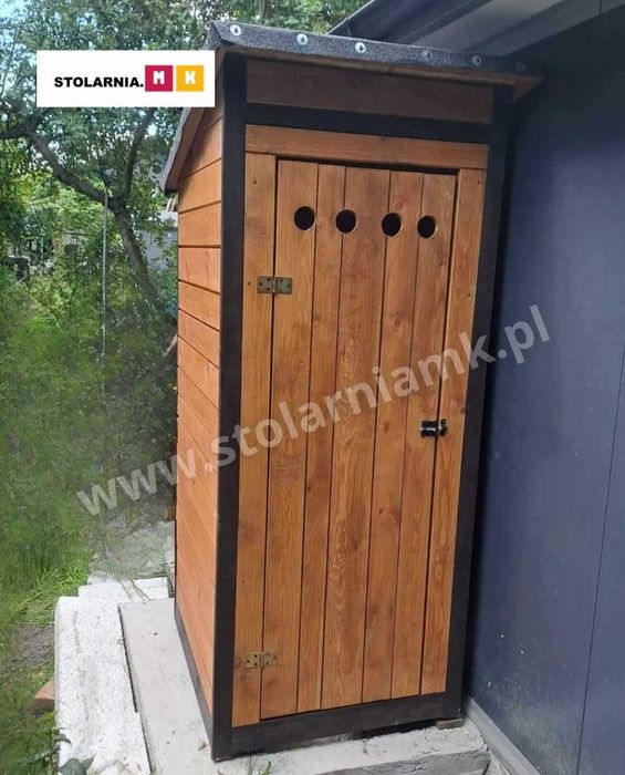 WC drewniane na budowę lub na działkę zapraszamy